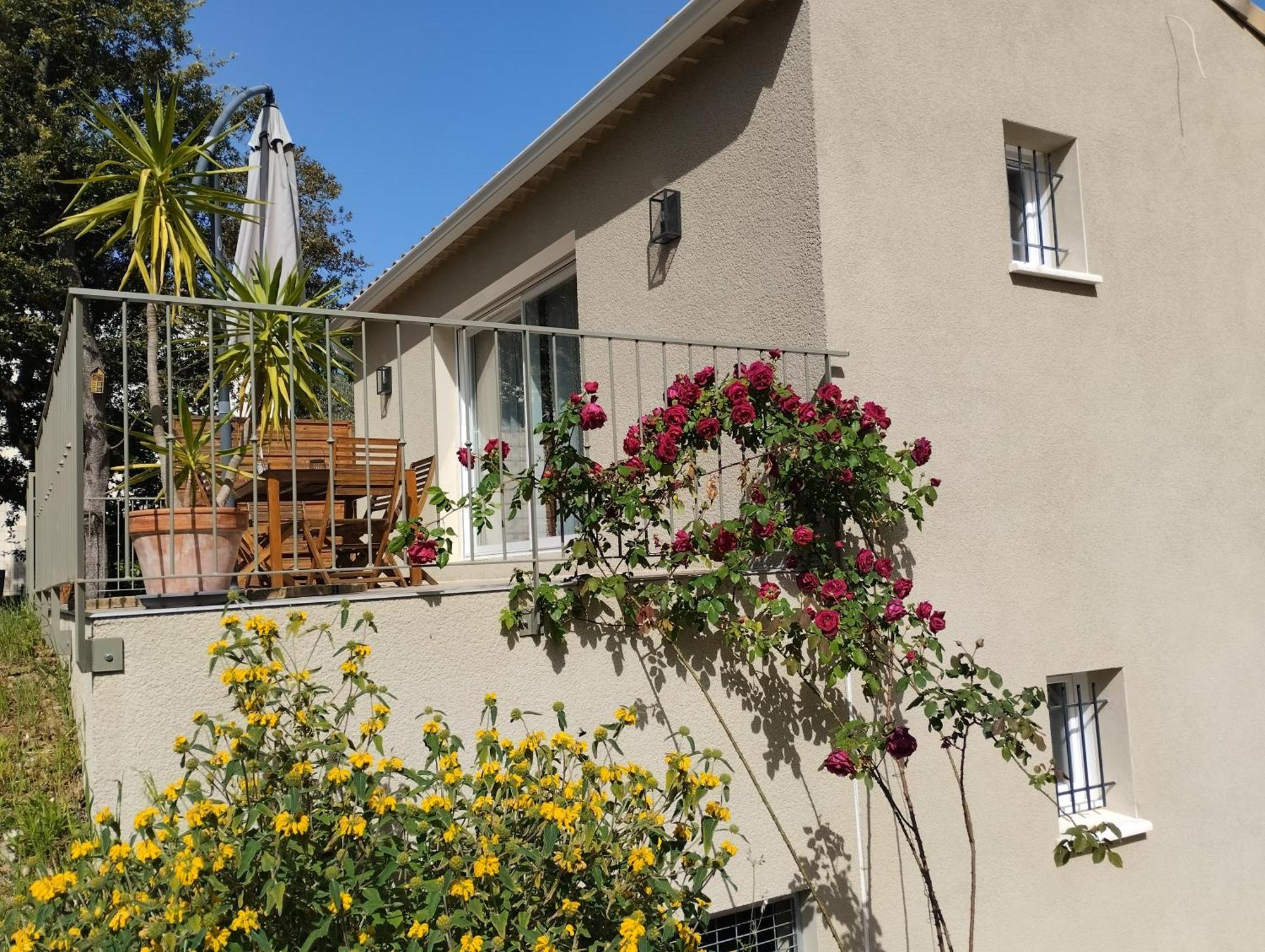 Charmante Maison Avec Jardin Aux Portes Des Gorges De L'Ardeche Saint-Julien-de-Peyrolas Exterior foto